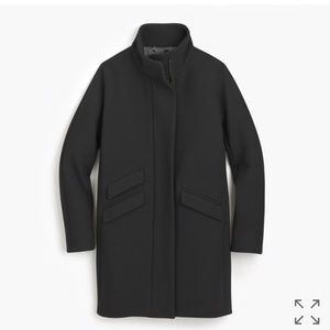 J. Crew Cocoon Coat in Italian stadium-cloth Wool